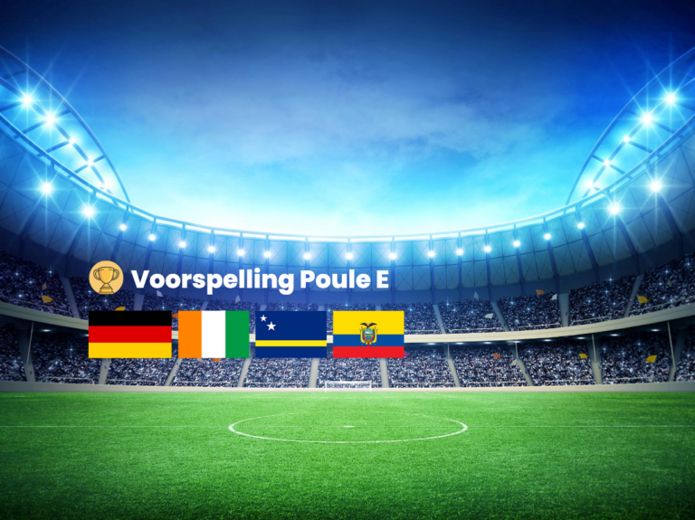WK 2026 Poule E Voorspelling